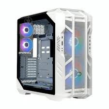 CASE GAMING RGB COOLER MASTER HAF 700 ATX VIDRIO TEMPLADO 2 VENTILADORES FRONTALES Y 2 POSTERIORES H700-WGNN-S00 BLANCO