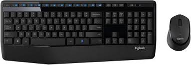 TECLADO Y MOUSE LOGITECH MK345 COMBO INALÁMBRICO 920-006481 NEGRO