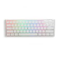 TECLADO GAMING RGB DUCKY ONE 3 MINI MECANICO USB-C ESPAÑOL SWITCH ROJO DKON2161ST-RESPDPWWWSC1 BLANCO