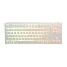 TECLADO GAMING RGB DUCKY ONE 3 TKL MECANICO USB-C ESPAÑOL SWITCH PLATEADO DKON2187ST-PESPDPWWWSC1 BLANCO