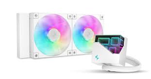 ENFRIAMIENTO LIQUIDO DEEPCOOL LT240 WH ARGB 2 EN 1 240MM R-LT240-WHAMNC-G-1 BLANCO