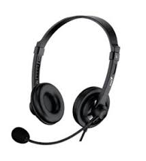 AURICULARES GENIUS HS-230U ALÁMBRICO USB-C 2.4M 31710021405 NEGRO