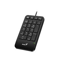 TECLADO GENIUS NUMPAD 125 MEMBRANA ALAMBRICO USB-C 31300019401 NEGRO