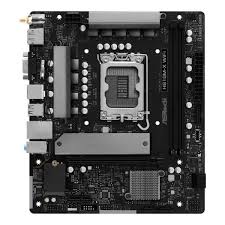 TARJETA MADRE ASROCK H810M-X WIFI LGA1851 MICRO ATX DDR5 NEGRO