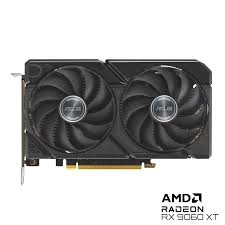 TARJETA DE VIDEO ASUS DUAL-RX9060XT-8G RADEON RX 9060 XT 8GB GDDR6 2530 MHZ 90YV0MI1-M0AA00 GRIS OSCURO