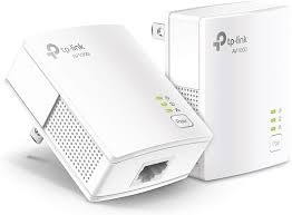 ADAPTADOR TP LINK TL-PA7017 KIT AV1000 GIGABIT POWERLINE STARTER KIT ETHERNET / RED ELÉCTRICA 1000 MBPS TL-PA7017 KIT(US) BLANCO