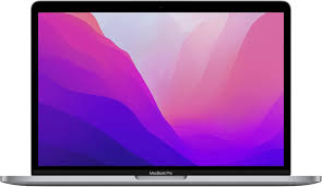 Laptop Apple MacBook Pro 2022 - con chip M2: Pantalla Retina de 13 pulgadas, 8 GB de RAM, 256 GB SSD Almacenamiento, barra táctil, teclado retroiluminado, cámara FaceTime HD