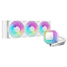 ENFRIAMIENTO LIQUIDO RGB DEEPCOOL LE360 WH V2 AIO 360MM R-LE360-WHAMMN-G-2 BLANCO-NEGRO