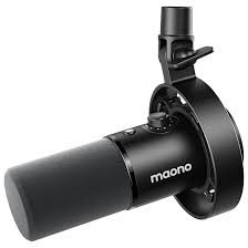 MAONO PD300XS USB Y XLR CON REDUCCION DE RUIDO Y BRAZO ARTICULADO NEGRO
