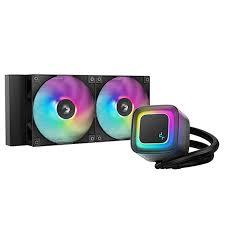 ENFRIAMIENTO LIQUIDO RGB DEEPCOOL LE240 V2 AIO 240MM R-LE240-BKAMMC-G-2 NEGRO