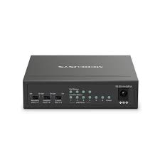 SWITCH MERCUSYS MS106LP(UN) 6 PUERTOS 10/100MBPS DESKTOP 4 PUERTOS POE+ 40W (E) NEGRO