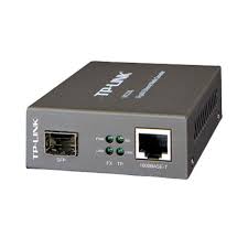 ADAPTADOR CONVERTIDOR TP LINK MC220L(UN) OMADA GIGABIT SFP RJ45 10/100/1000MBPS (E) NEGRO