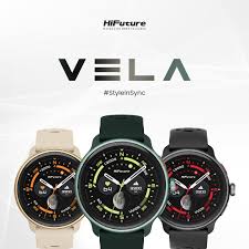 RELOJ INTELIGENTE HIFUTURE VELA LATTE-NEGRO-GRIS