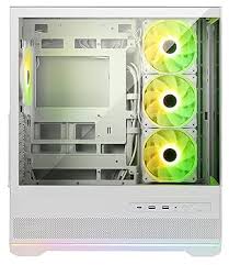 CASE RGB MSI MAG PANO 110R PZ BLANCO MID TOWER VENTILADORES 3 DE 120MM Y 1 DE 120MM CON VIDRIO LATERAL 306-7G28W21-JA4 BLANCO