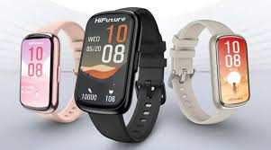 RELOJ INTELIGENTE HIFUTURE EDGE ROSA-CAFE-NEGRO