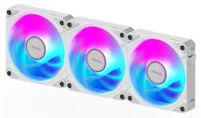Ventilador de cadena ABANICO RGB GIGABYTE AORUS EZ 120 ICE (paquete de 3) 120 mm GP-ECFAN1203 ICE G10 blanco