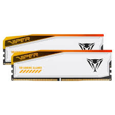 MEMORIA RAM PC 32GB PATRIOT VIPER ELITE 5 TUF RGB PVER532G66C34KT DDR5 6600 MHZ CL34 1.4 V-BLANCO DIMM 288 PINES BLANCO