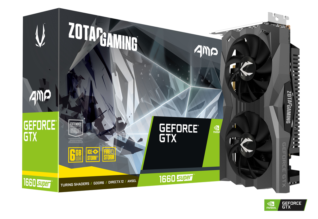 ZOTAC GAMING GeForce GTX 1660 SUPER AMP 6 GB OPEN BOX