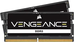 MEMORIA RAM LAPTOP CORSAIR CMSX24GX5M1A5600C48 24GB (1X24GB) DDR5 SODIMM 5600 MHZ NEGRO