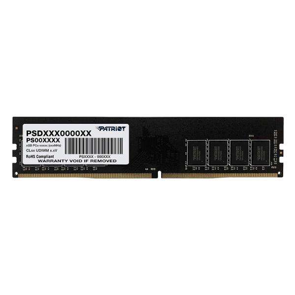 MEMORIA RAM PC 8GB PATRIOT SIGNATURE DDR4 3200MHz CL22 1.2V PSD48G320081 SL NEGRO