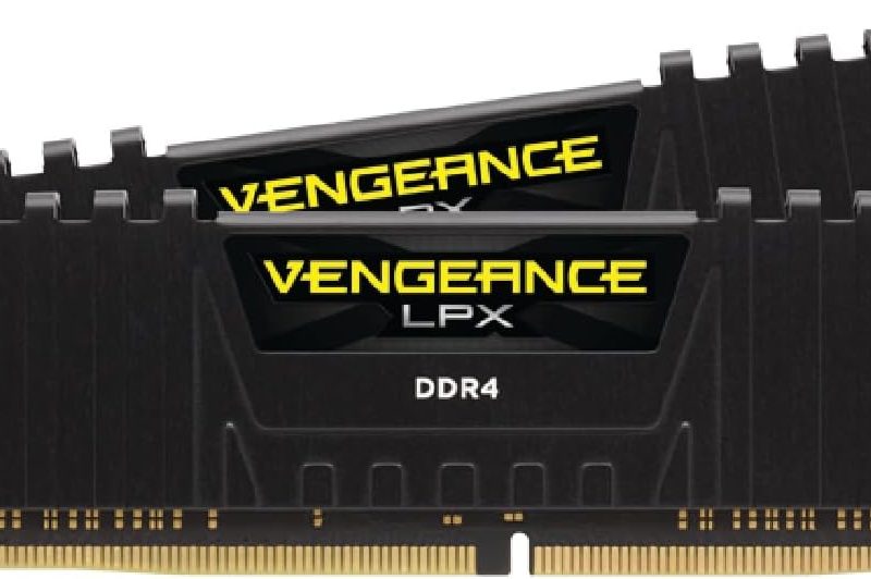 MEMORIA RAM PC 32GB (2X16GB) CORSAIR VENGEANCE LPX DDR4 3200 MHZ 1.35V CMK32GX4M2E3200C16 NEGRO