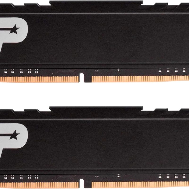 MEMORIA RAM PC 16GB (2X8GB) PATRIOT SIGNATURE PREMIUM DDR4 3200 MHZ CL22 1.2 V PSP416G3200KH1 NEGRO