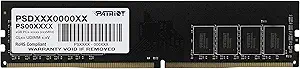 MEMORIA RAM PC 16GB PATRIOT PSD416G32002 SL DDR4-3200 MHZ CL22 1.2 V SIGNATURE. UNBUFFERED. NON ECC DIMM 288 PINES NEGRO