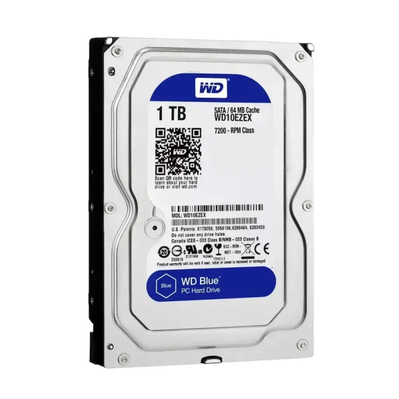 Disco duro interno WD Blue WD10EZEX de 1 TB y 3,5"