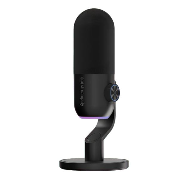 MICROFONO STREAMPLIFY MIC MINI-48-RGB-ST-BK USB-A SPMC-MM1C327.11 NEGRO