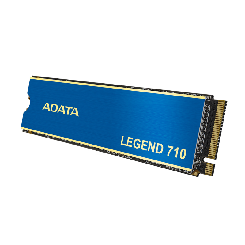 DISCO DURO INTERNO SÓLIDO DE 512 GB ADATA LEGEND 710 M.2 2280 PCIE GEN3 X4 2400 MB/S / 1800 MB/S ALEG-710-512GCS AZUL