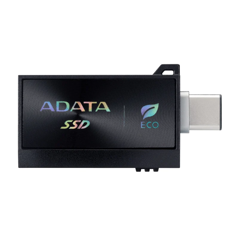 HD SOLIDO EXTERNO 1TB-ADATA SC730 USB 3.2 GEN 2 TIPO C/TIPO A 600 MB/S 600 MB/S SC730-1T-CACTI NEGRO