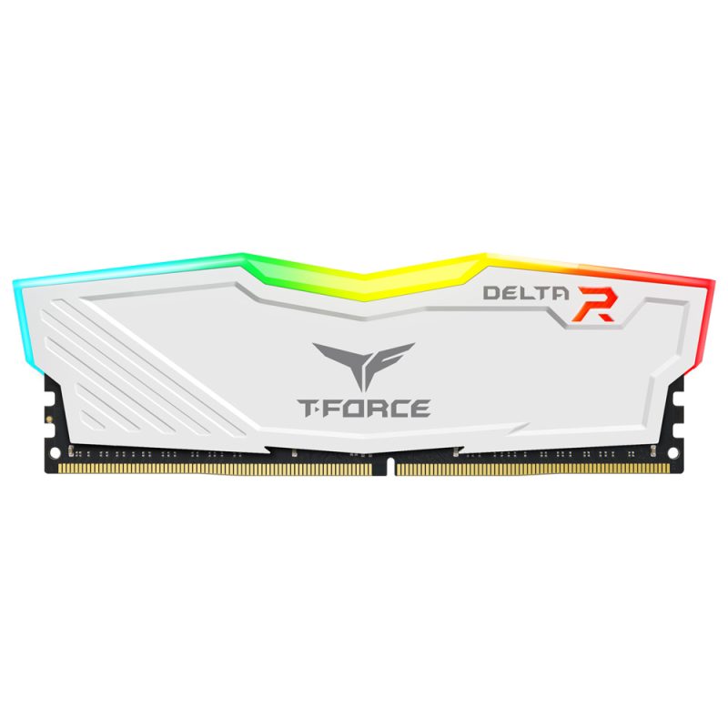 Memoria Ram Teamgroup T-Force Delta RGB 16GB DDR4 3600 – Blanco