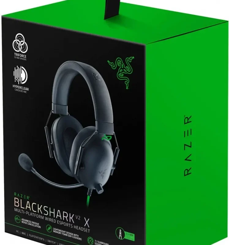 Razer Blackshark V2 X – Negro