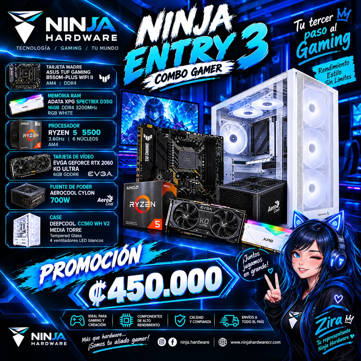 Combo Gamer Ninja Entry 3